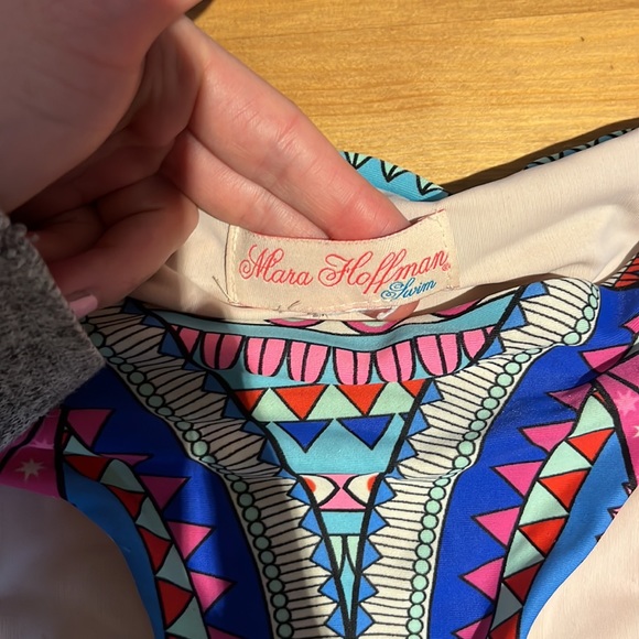 Mara Hoffman pattern bikini xs - Picture 7 of 10